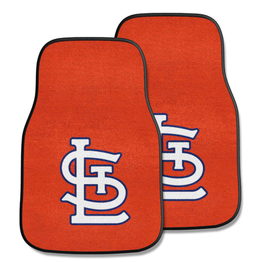 St. Louis Cardinals Front Carpet Car Mat Set - 2 Pieces