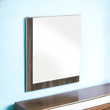 41" Gray Framed Dresser Mirror - Homeroots - Flyclothing LLC