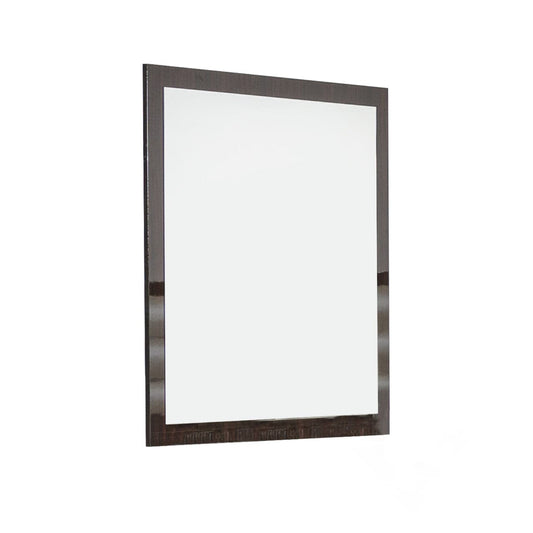 41" Ebony Framed Dresser Mirror - Homeroots