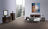 39" Wenge Mdf And Glass Mirror - Homeroots - Flyclothing LLC