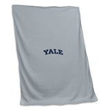 Yale Gray Sweatshirt Blanket (Screened) - Logo Brands - Flyclothing LLC