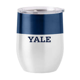 Yale 16oz Colorblock Stainless Curved Beverage - Logo Brands - Flyclothing LLC