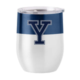 Yale 16oz Colorblock Stainless Curved Beverage - Logo Brands - Flyclothing LLC