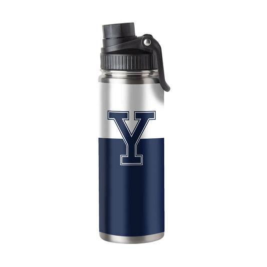 Yale 21oz Colorblock Twist Top Water Bottle - Logo Brands - Flyclothing LLC