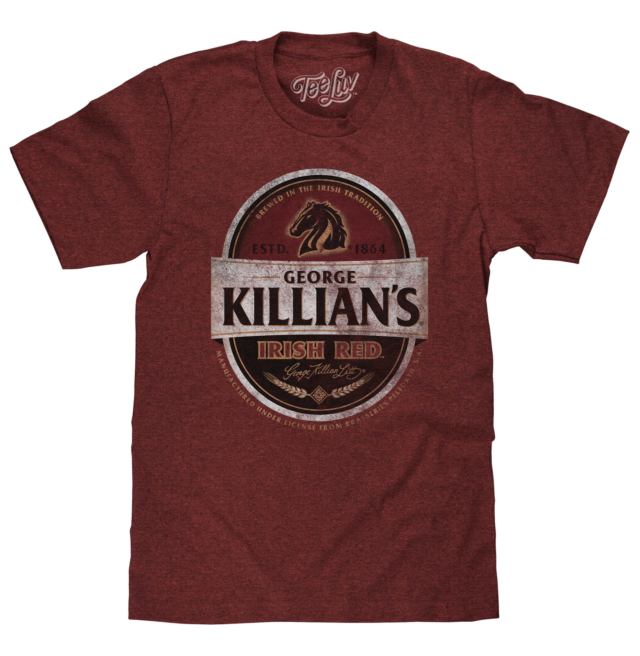 George Killian's Irish Red Lager Logo T-Shirt - Red