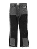 Men's Contrast Washed Bootcut Jeans - Trendsi - Flyclothing LLC