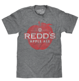 Redd's Apple Ale Logo T-Shirt - Gray