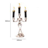 Halloween Three candles skeletons decoration - My Store - Flyclothing LLC
