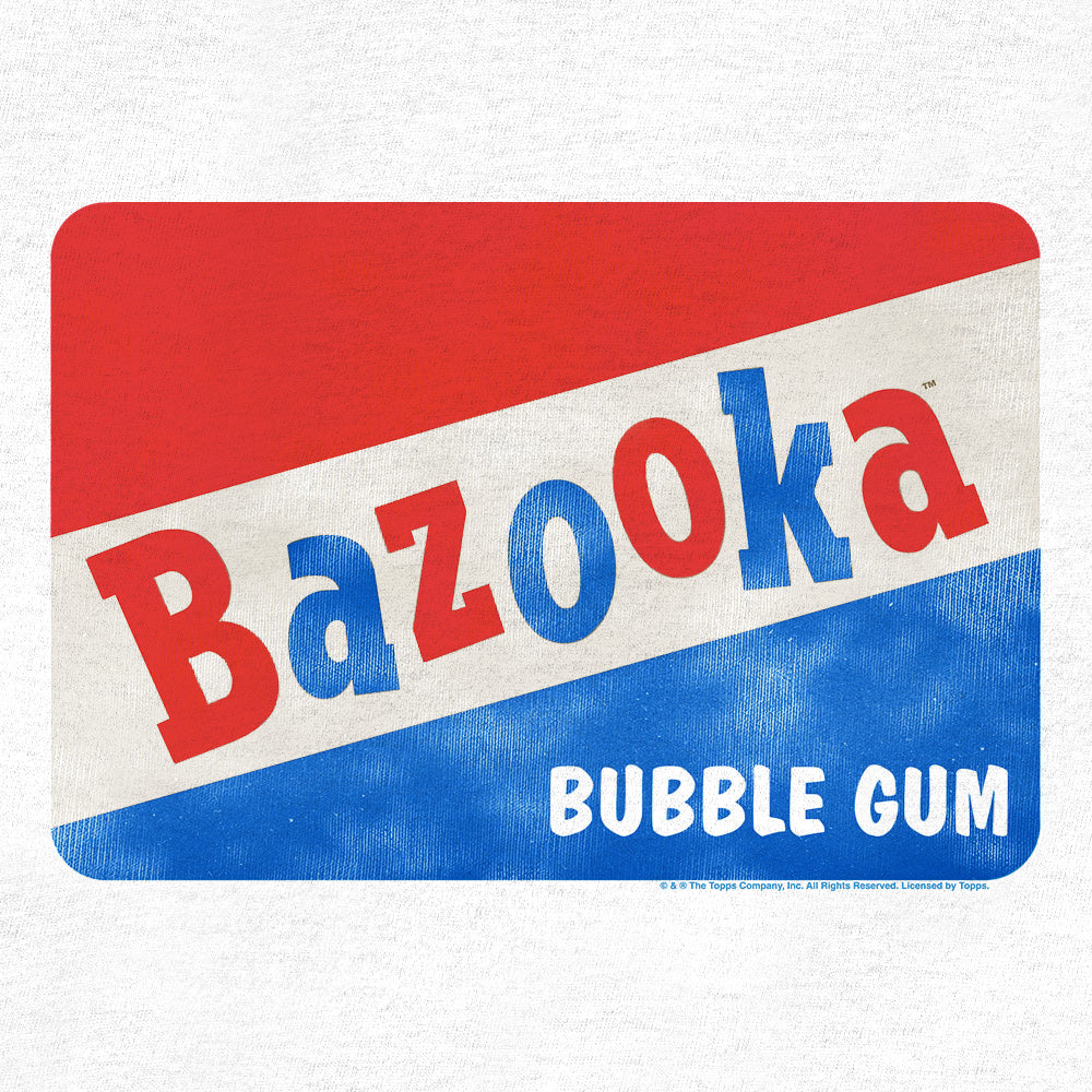 Topps Bazooka Bubble Gum Ringer T-Shirt- Red and White - Tee Luv - Flyclothing LLC