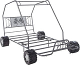 Steel Twin Gunmetal Bed - Homeroots