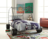Steel Twin Gunmetal Bed - Homeroots - Flyclothing LLC