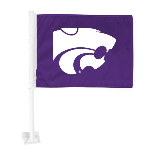 Kansas State Wildcats Car Flag Large 1pc 11" x 14" - Kansas State