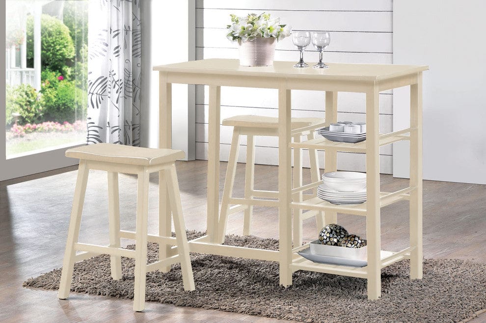 43" Beige Solid Wood Console Table - Homeroots - Flyclothing LLC