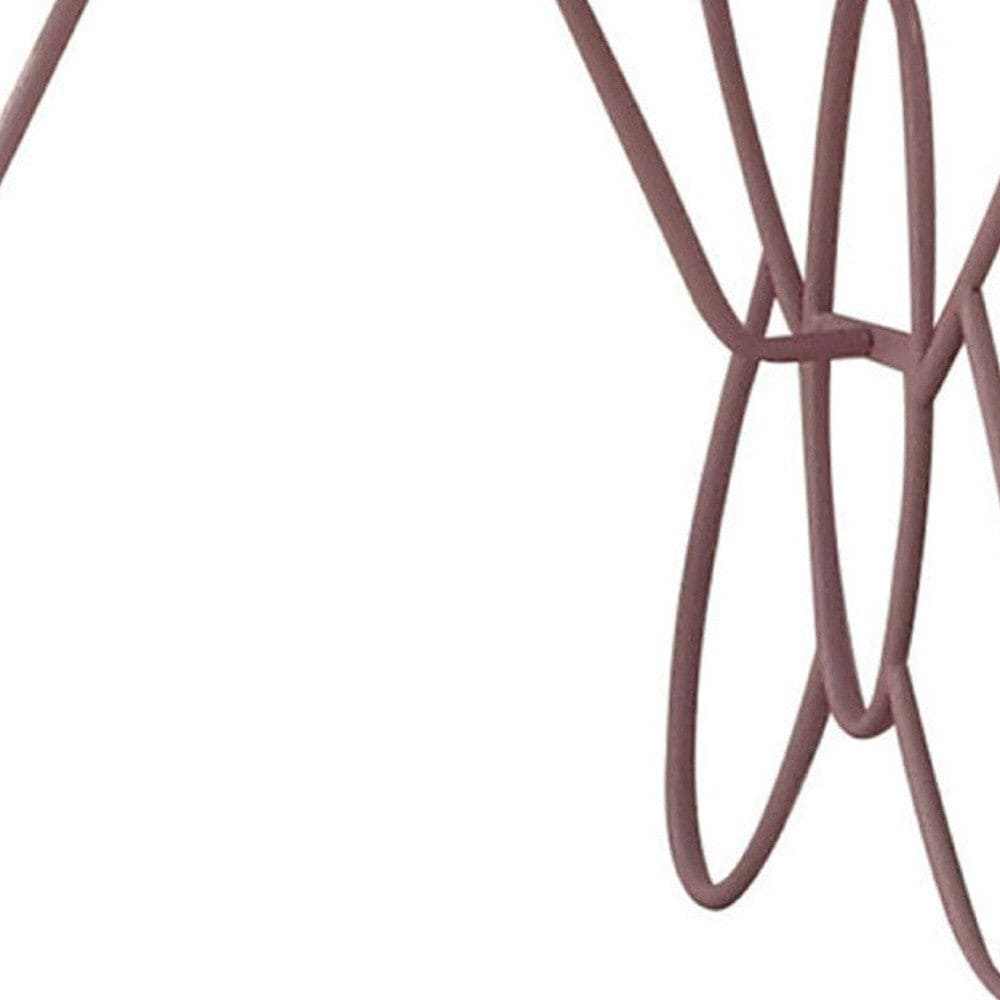 22" Lilac And White Rectangular Nightstand With Top - Homeroots - Flyclothing LLC