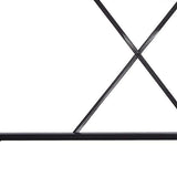 48" Brown and Black Computer Desk - Homeroots - Flyclothing LLC