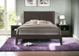 Queen Espresso Bed - Homeroots - Flyclothing LLC