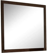Espresso Wooden Rectangular Vanity Mirror - Homeroots - Flyclothing LLC