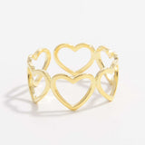 925 Sterling Silver Heart Ring - Trendsi - Flyclothing LLC