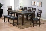 42" Espresso Dining Table - Homeroots