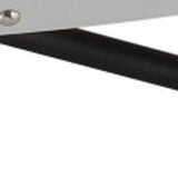 46" Natural And Black Iron Round Coffee Table - Homeroots - Flyclothing LLC