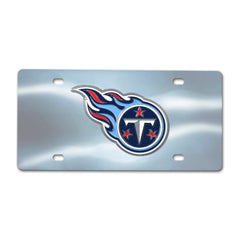 Tennessee Titans 3D Stainless Steel License Plate - Tennessee Titans