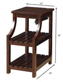 Espresso Wooden Usb Port Storage End Table - Homeroots - Flyclothing LLC
