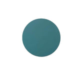 24" Teal Blue Solid Wood Round End Table With Shelf - Homeroots