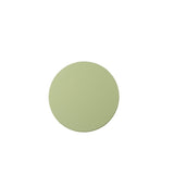 Light Green Solid Wooden Pedestal Side Table - Homeroots