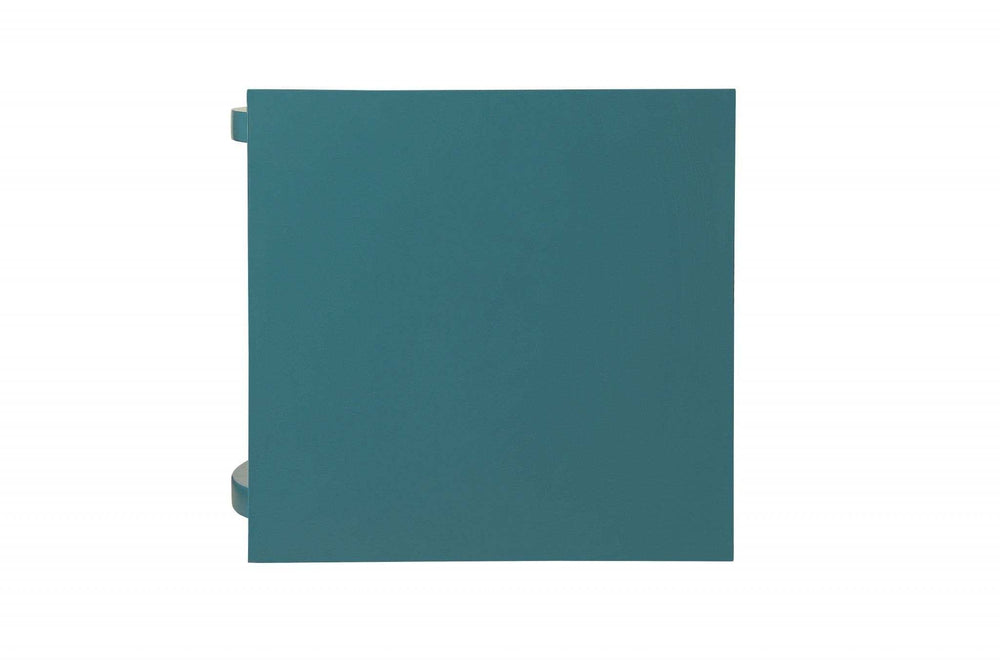 Pop Of Color Bow Leg Square End Or Side Table - Homeroots - Flyclothing LLC