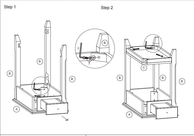 23" Brown Solid Wood End Table - Homeroots