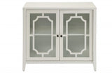 34" X 15.4" X 30" White Mdf Cabinet - Homeroots - Flyclothing LLC