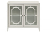 34" X 15.4" X 30" White Mdf Cabinet - Homeroots - Flyclothing LLC