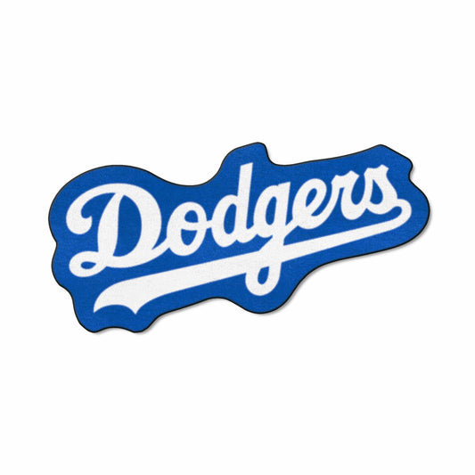 Los Angeles Dodgers Mascot Rug "Dodgers" Wordmark - Los Angeles Dodgers