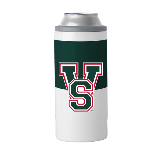 Miss Valley St 12oz Colorblock Slim Can Coolie - Logo Brands - Flyclothing LLC