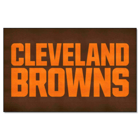 Cleveland Browns Ulti-Mat Rug - 5ft. x 8ft. - Cleveland Browns