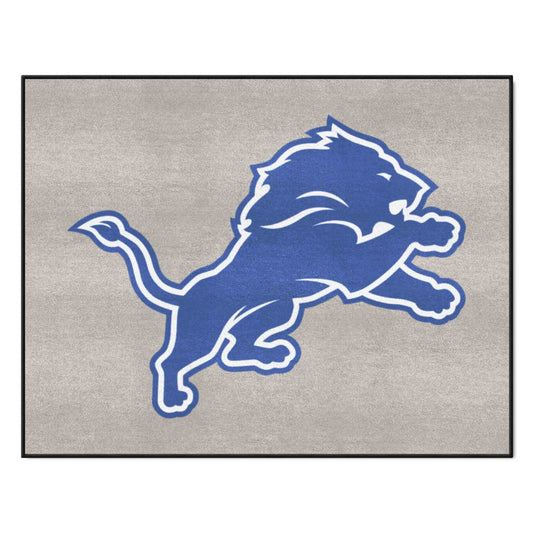 Detroit Lions All-Star Rug - 34 in. x 42.5 in. - Detroit Lions