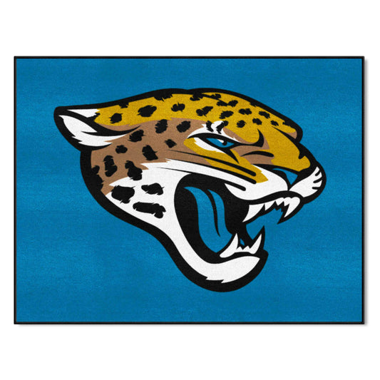 Jacksonville Jaguars All-Star Rug - 34 in. x 42.5 in. - Jacksonville Jaguars