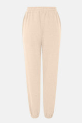 Elastic Waist Joggers with Pockets - Trendsi - Flyclothing LLC