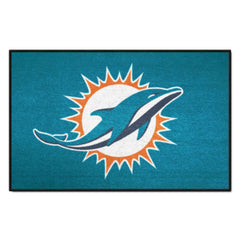 Miami Dolphins Starter Mat Accent Rug - 19in. x 30in. - Miami Dolphins