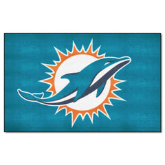 Miami Dolphins Ulti-Mat Rug - 5ft. x 8ft. - Miami Dolphins