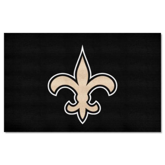 New Orleans Saints Ulti-Mat Rug - 5ft. x 8ft. - New Orleans Saints