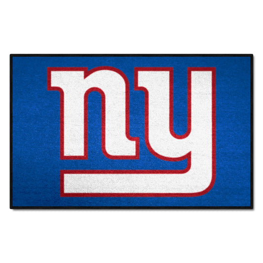 New York Giants Starter Mat Accent Rug - 19in. x 30in. - New York Giants