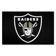 Las Vegas Raiders Starter Mat Accent Rug - 19in. x 30in. - Las Vegas Raiders