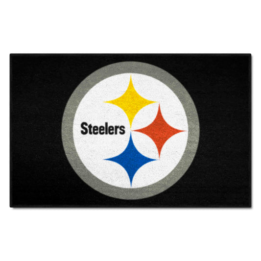 Pittsburgh Steelers Starter Mat Accent Rug - 19in. x 30in. - Pittsburgh Steelers