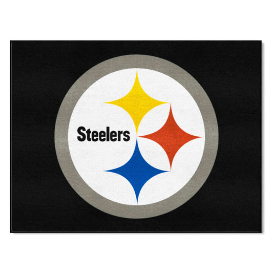 Pittsburgh Steelers All-Star Rug - 34 in. x 42.5 in. - Pittsburgh Steelers