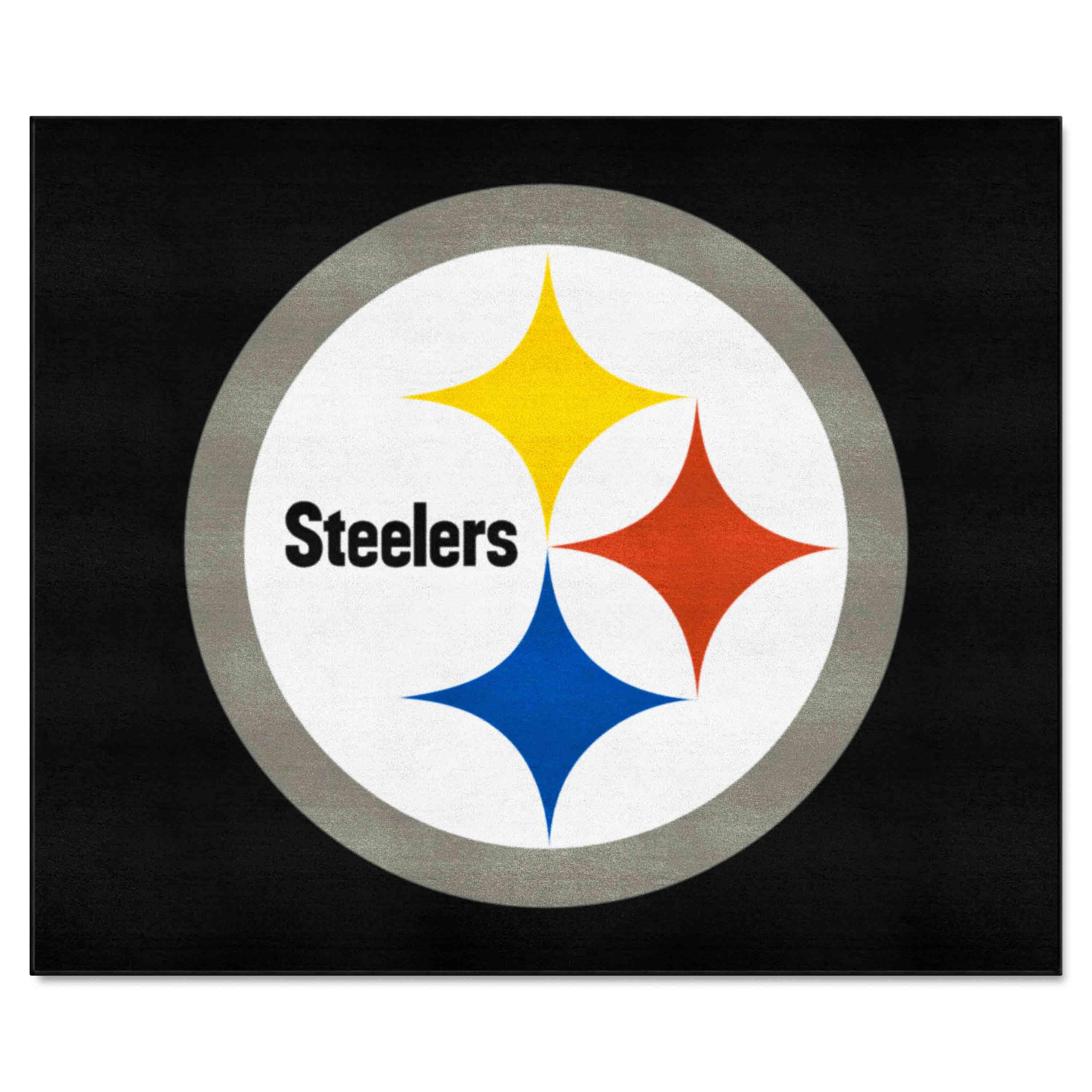 Pittsburgh Steelers Tailgater Rug - 5ft. x 6ft. - Pittsburgh Steelers