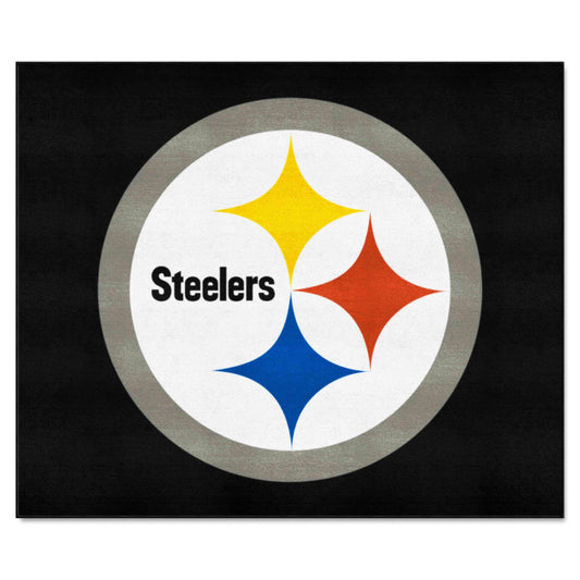 Pittsburgh Steelers Tailgater Rug - 5ft. x 6ft. - Pittsburgh Steelers