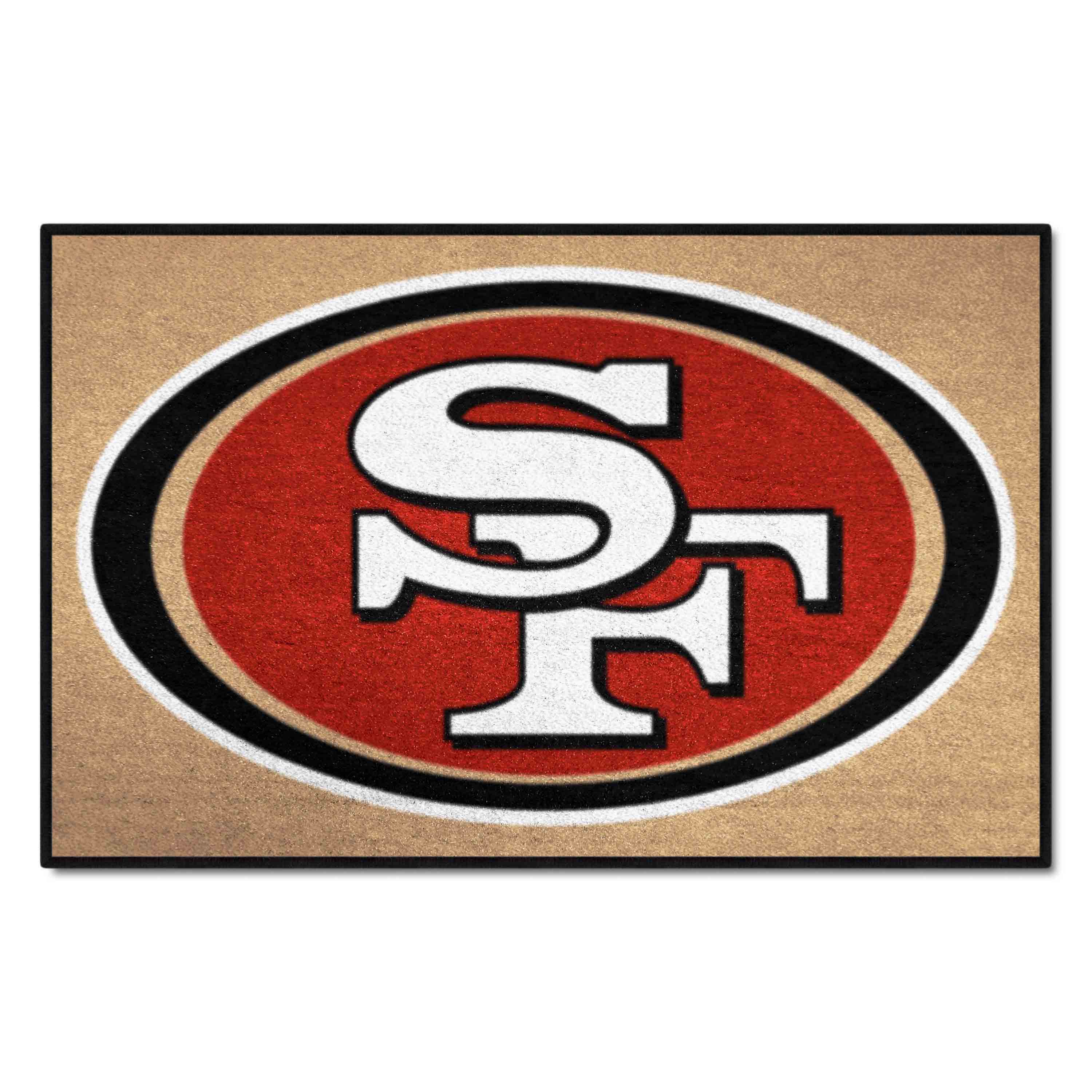 San Francisco 49ers Starter Mat Accent Rug - 19in. x 30in. - San Francisco 49ers