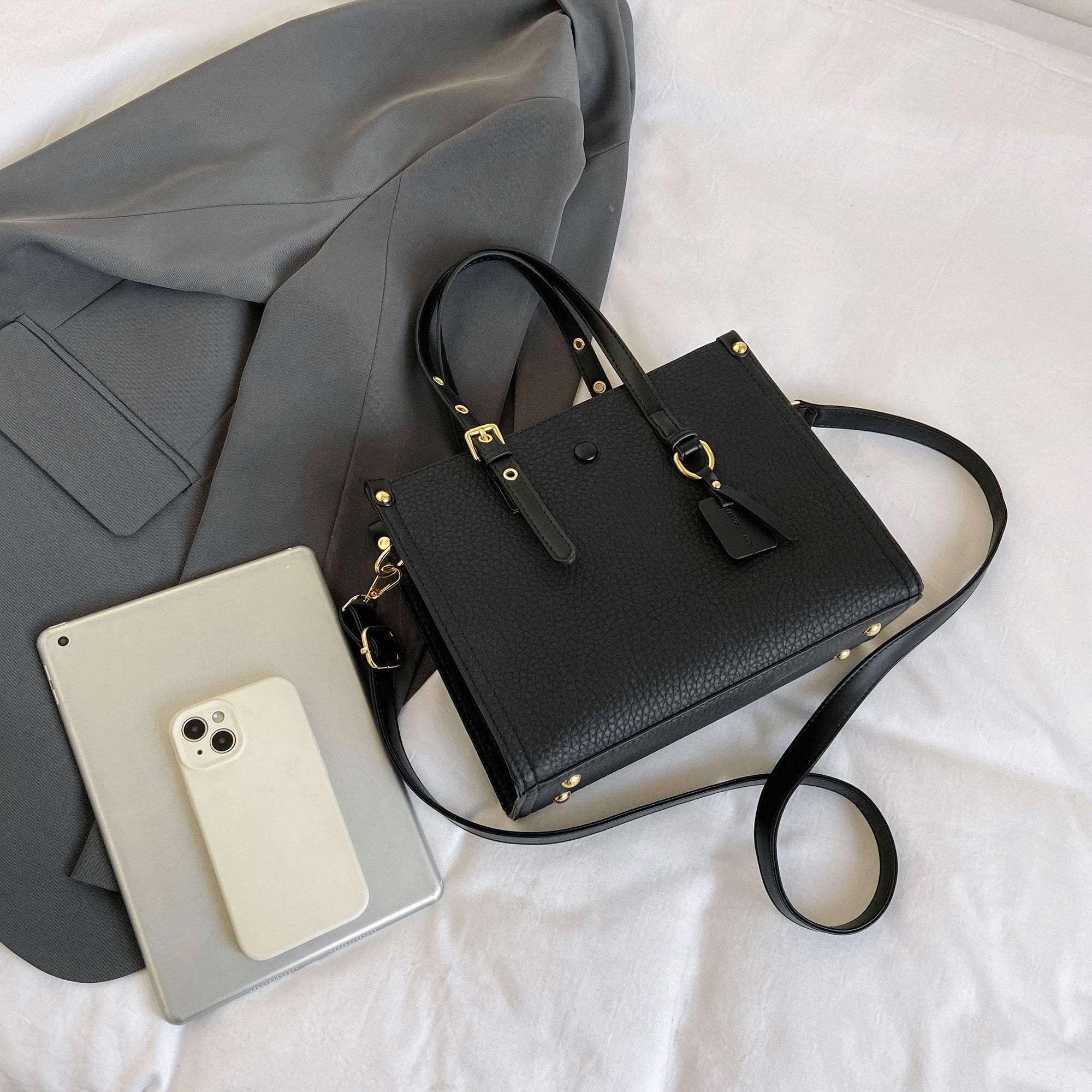 The Vegan Crossbody - Classy Leather Bags - Flyclothing LLC