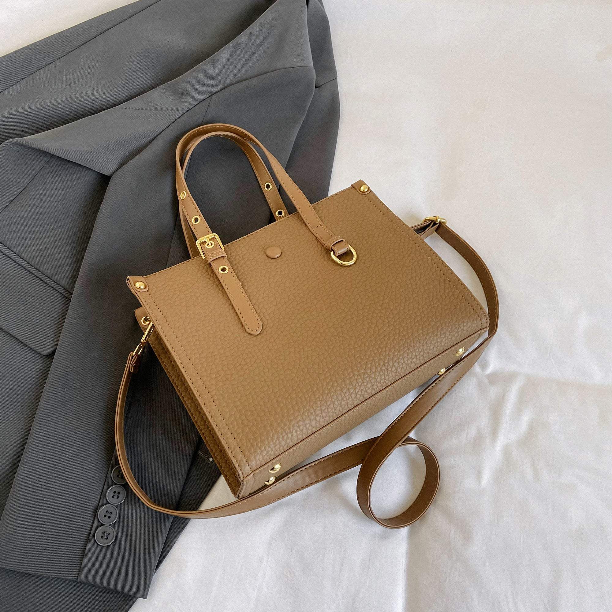 The Vegan Crossbody - Classy Leather Bags - Flyclothing LLC